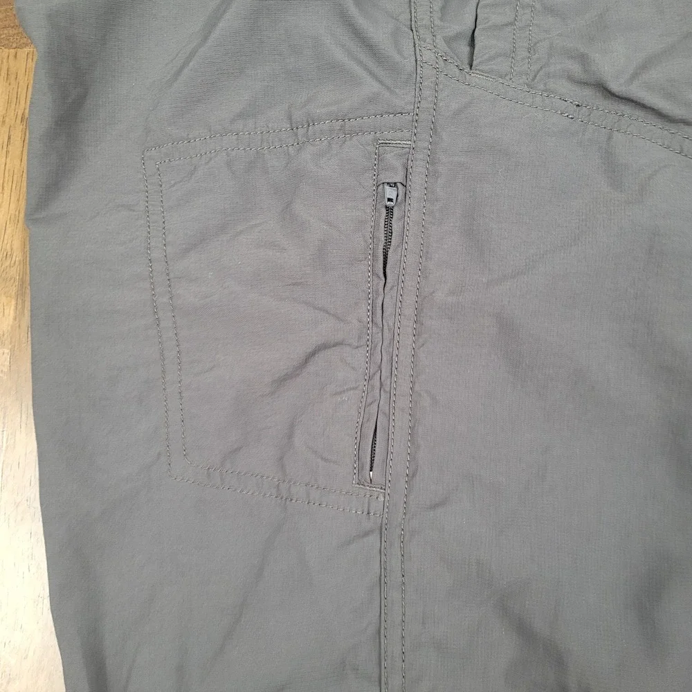 The North Face Horizon Utility Shorts Men's Size 34 Nylon RipStop Gunmetal Gray
